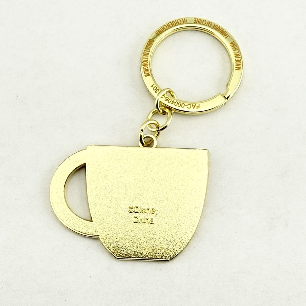2025 Disney Parks Minnie Mouse Teacup Mug‎ Keychain Bag Charm Disneyland World E - Picture 2 of 2
